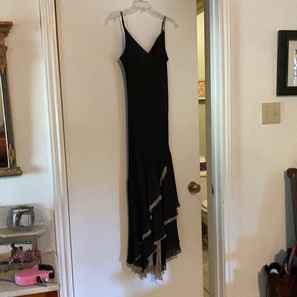 Unique little black dress